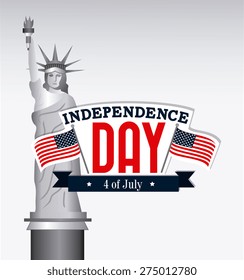 USA design over white background, vector illustration.