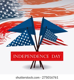 USA design over white background, vector illustration.