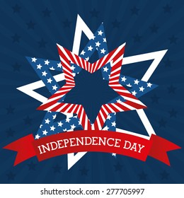 USA design over white background, vector illustration.