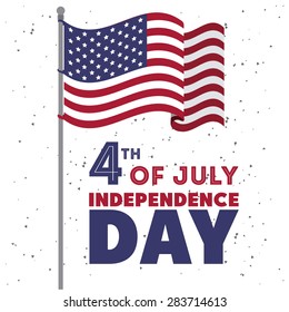 USA design over white background, vector illustration