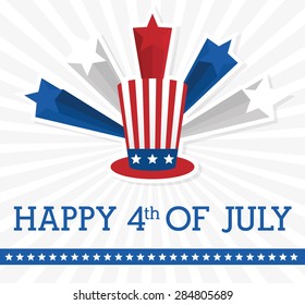 USA design over white background, vector illustration.