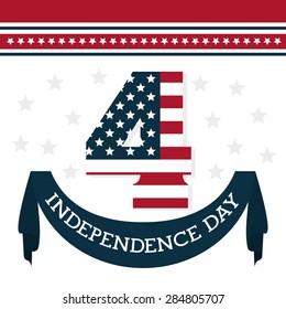 USA design over white background, vector illustration.