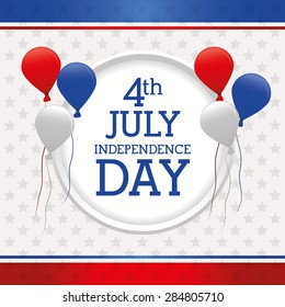 USA design over white background, vector illustration.
