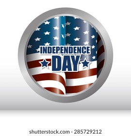 USA design over white background, vector illustration.