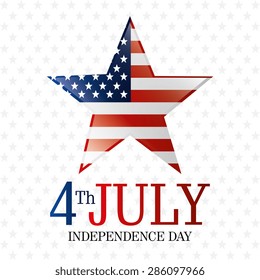 USA design over white background, vector illustration.