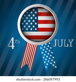 USA design over white background, vector illustration.