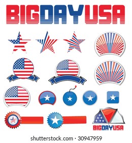 usa design set