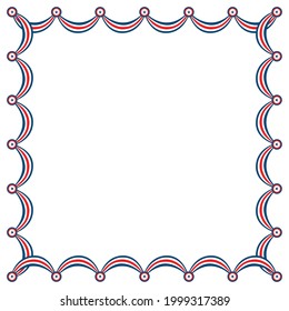 USA digital design, vector illustration eps 10 black and color version. Vector illustration