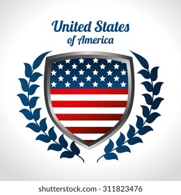 USA digital design, vector illustration eps 10.