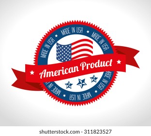 USA digital design, vector illustration eps 10.