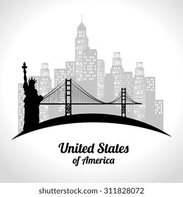 USA digital design, vector illustration eps 10.