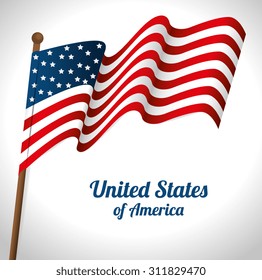 USA digital design, vector illustration eps 10.