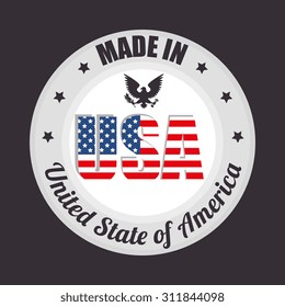 USA digital design, vector illustration eps 10.