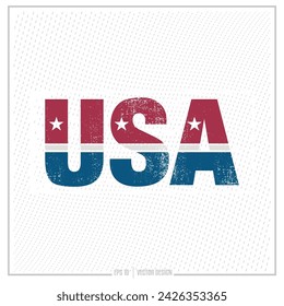 USA Distressed, Americana, America, United States of America