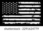USA Distressed Patriotic Flag Design