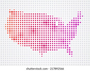 USA Dot Map