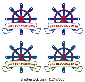 USA election 2016 - template