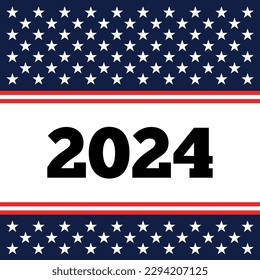 Antecedentes vectoriales de las elecciones de Estados Unidos 2024