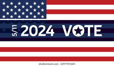 Antecedentes vectoriales de las elecciones de Estados Unidos 2024