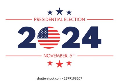 Antecedentes vectoriales de las elecciones de Estados Unidos 2024