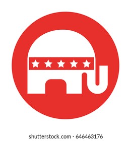 usa elephant symbol icon