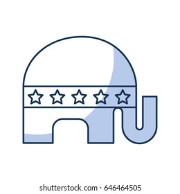 usa elephant symbol icon
