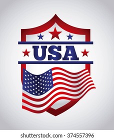 usa emblem design 