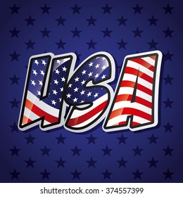 usa emblem design 