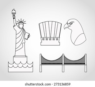 usa emblem design, vector illustration eps10 graphic 