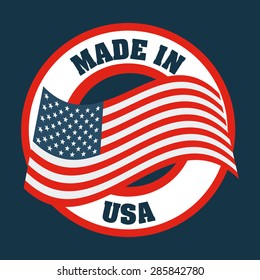usa emblem design, vector illustration eps10 graphic 