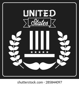 usa emblem design, vector illustration eps10 graphic 