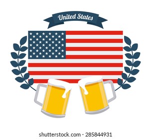 usa emblem design, vector illustration eps10 graphic 