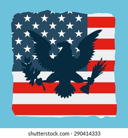 usa emblem design, vector illustration eps10 graphic 