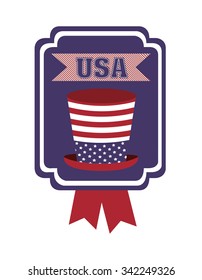 usa emblematic seal design, vector illustration eps10 graphic 