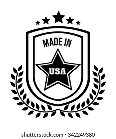 usa emblematic seal design, vector illustration eps10 graphic 