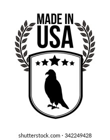 usa emblematic seal design, vector illustration eps10 graphic 