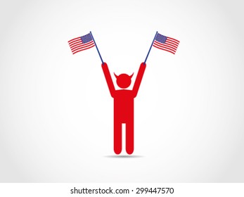 USA Evil People Celebrate Independence Day 4th July