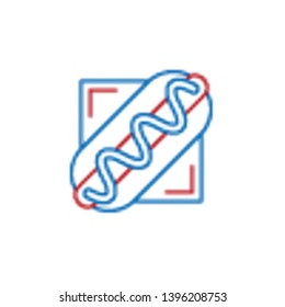 USA, fast food icon. Element of USA culture icon. Thin line icon for website design and development, app development. Premium icon