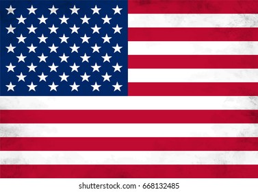 USA Flag. 4 July. Independence.