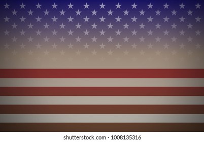 USA flag abstract background vector - perfect for national holidays designs, memorial day, political campaigns, military posters, 4th of July Independence day banners