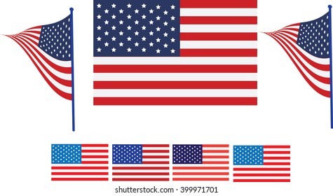 USA flag, america flag