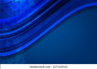 USA Flag background Concept for independence, veterans, labor, memorial day and other events, Vector illustration Design