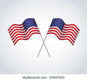 usa flag design 