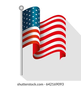 USA flag design