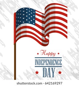 USA flag design