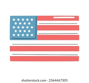 usa flag design vector isolated