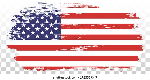 USA flag grunge, distress American flag