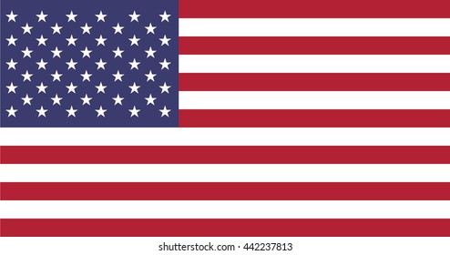 usa flag icon vector,united state flag The Stars and Stripes