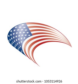 USA Flag isolated