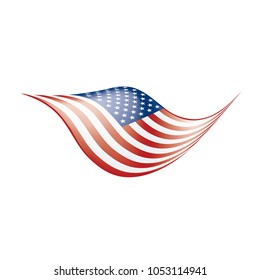 USA Flag isolated